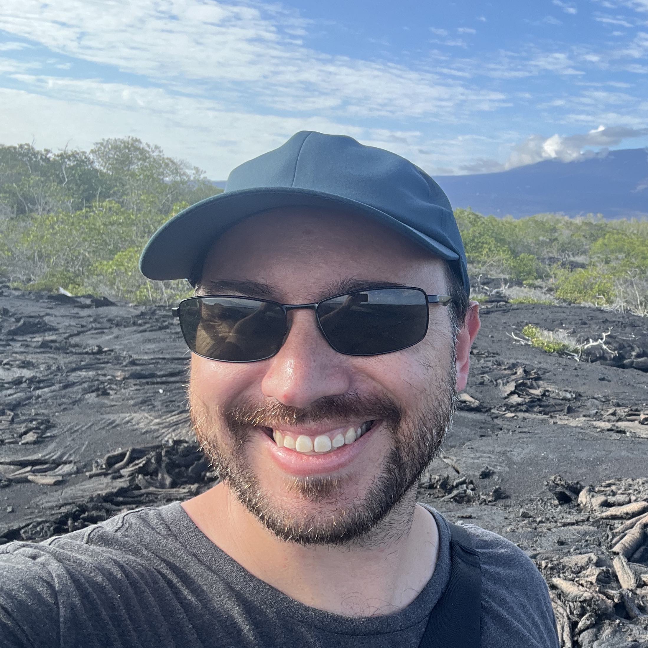 Adam in the Galapagos Islands